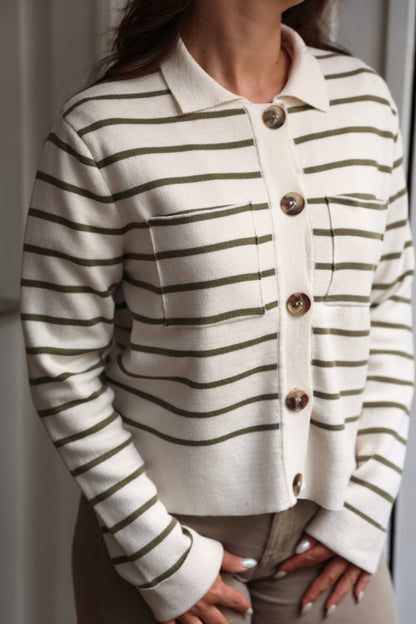 CARDIGAN PAULA RAYURES