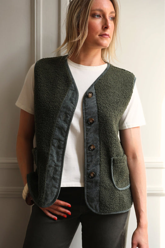 GILET SANS MANCHES LILOU