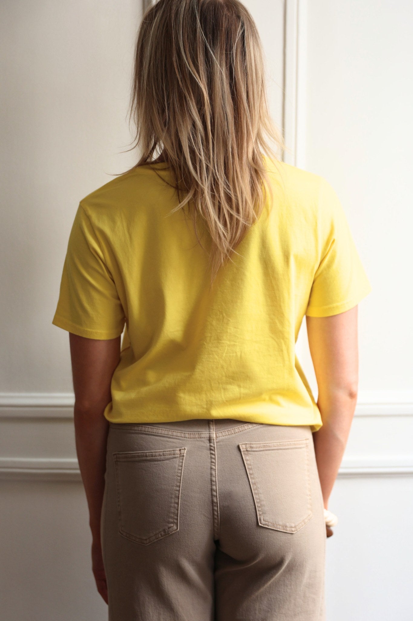 T-SHIRT FLORA COL ROND