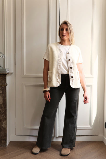 GILET SANS MANCHES LILOU